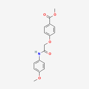 Methyl 4-[2-(4-methoxyanilino)-2-oxoethoxy]benzoate