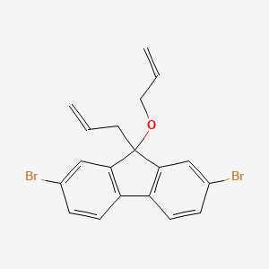 9-Allyl-9-allyloxy-2,7-dibromo-fluorene