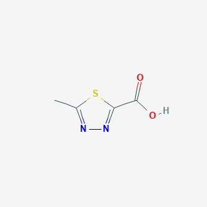 B1388804 5-Methyl-1,3,4-thiadiazole-2-carboxylic acid CAS No. 501698-31-3