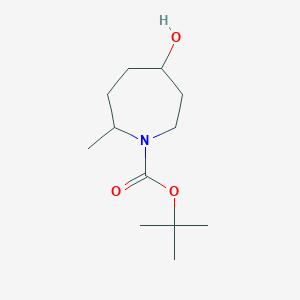 Tert-butyl 5-hydroxy-2-methylazepane-1-carboxylate