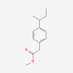 Methyl 2-(4-butan-2-ylphenyl)acetate