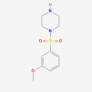 1-(3-Methoxyphenyl)sulfonylpiperazine