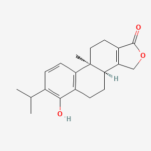 (3bR,9bS)-6-hydroxy-7-isopropyl-9b-methyl-3b,4,5,9b,10,11-hexahydrophenanthro[1,2-c]furan-1(3H)-one