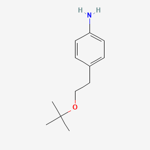 4-[2-(Tert-butoxy)ethyl]aniline