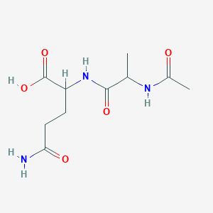 molecular formula C10H17N3O5 B13888584 n-Acetyl-l-alanyl-l-glutamine 