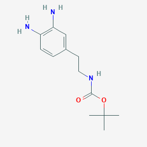 Tert-butyl 3,4-diaminophenethylcarbamate