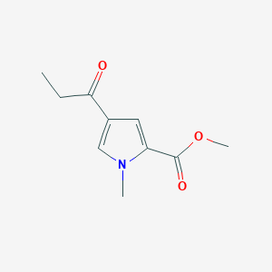 methyl 1-methyl-4-propionyl-1H-pyrrole-2-carboxylate