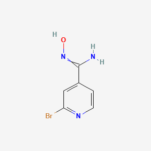 2-bromo-N-hydroxy-4-pyridinecarboximidamide