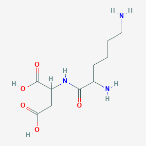 2-(2,6-Diaminohexanoylamino)butanedioic acid