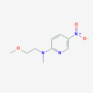 N-(2-methoxyethyl)-N-methyl-5-nitropyridin-2-amine