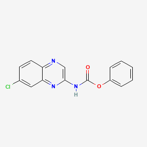 phenyl N-(7-chloroquinoxalin-2-yl)carbamate