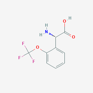 (S)-2-Amino-2-(2-(trifluoromethoxy)phenyl)acetic acid