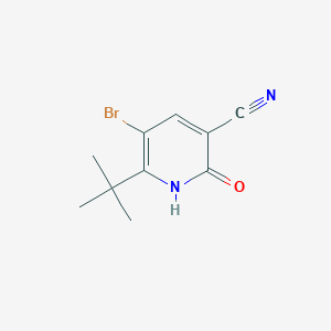 5-Bromo-6-tert-butyl-2-hydroxypyridine-3-carbonitrile