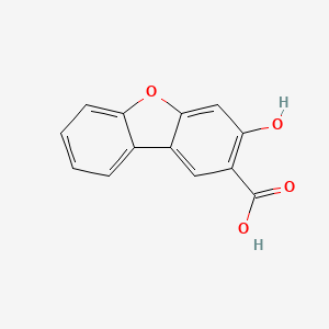 3-Hydroxydibenzofuran-2-carboxylic acid