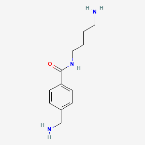 N-(4-aminobutyl)-4-(aminomethyl)benzamide