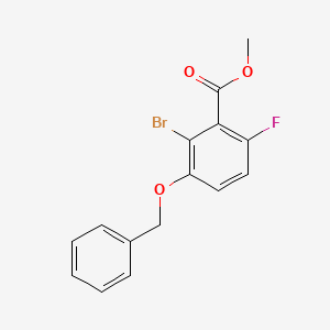 Methyl 2-bromo-3-(benzyloxy)-6-fluorobenzoate