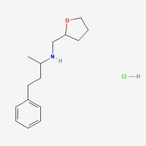 (1-Methyl-3-phenyl-propyl)-(tetrahydro-furan-2-ylmethyl)-amine hydrochloride