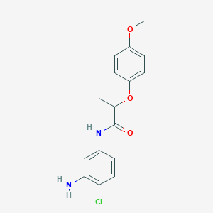 N-(3-Amino-4-chlorophenyl)-2-(4-methoxyphenoxy)-propanamide