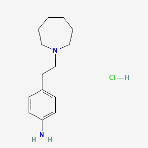 4-(2-Azepan-1-YL-ethyl)-phenylamine hydrochloride