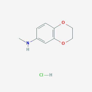(2,3-Dihydro-benzo[1,4]dioxin-6-YL)-methyl-amine hydrochloride