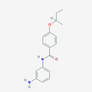 N-(3-Aminophenyl)-4-(sec-butoxy)benzamide