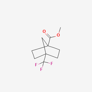 Methyl 4-(trifluoromethyl)norbornane-1-carboxylate