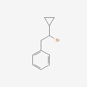 (2-Bromo-2-cyclopropylethyl)benzene