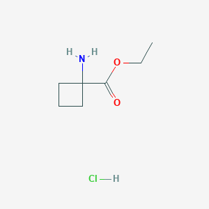 molecular formula C7H14ClNO2 B138894 1-氨基环丁烷羧酸乙酯盐酸盐 CAS No. 145143-60-8