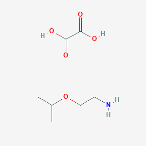 molecular formula C7H15NO5 B1388943 2-Isopropoxy-ethylamine oxalate CAS No. 1185300-29-1