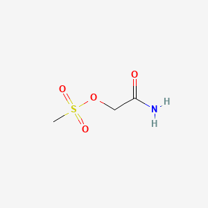 Glycolamide, methanesulfonate (ester)