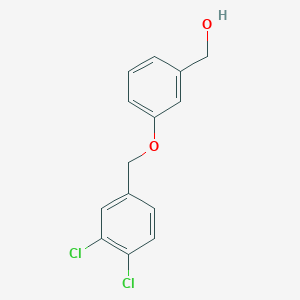 [3-[(3,4-Dichlorophenyl)methoxy]phenyl]methanol