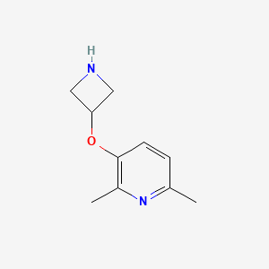 3-(Azetidin-3-yloxy)-2,6-dimethylpyridine