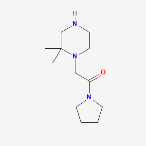 2-(2,2-Dimethylpiperazin-1-yl)-1-pyrrolidin-1-ylethanone