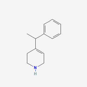 4-(1-Phenylethyl)-1,2,3,6-tetrahydropyridine