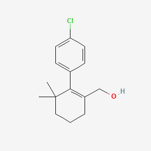 [2-(4-Chlorophenyl)-3,3-dimethylcyclohexen-1-yl]methanol