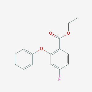 Ethyl 4-fluoro-2-phenoxybenzoate