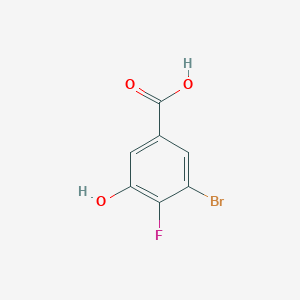 3-Bromo-4-fluoro-5-hydroxybenzoic acid