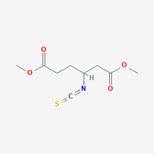 molecular formula C9H13NO4S B1388979 Dimethyl 3-isothiocyanatohexanedioate CAS No. 1017791-58-0