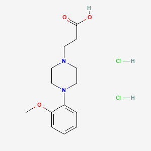 3-[4-(2-Methoxy-phenyl)-piperazin-1-YL]-propionic acid dihydrochloride