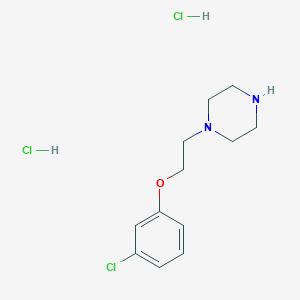 1-[2-(3-Chloro-phenoxy)-ethyl]-piperazine dihydrochloride