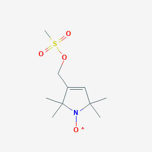 (2,2,5,5-Tetramethyl-2,5-dihydro-1H-pyrrol-3-yl)methyl methanesulfonate-1-oxyl