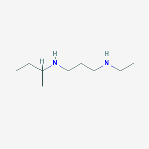 molecular formula C9H22N2 B1389000 N1-(sec-Butyl)-N3-ethyl-1,3-propanediamine CAS No. 1040692-96-3