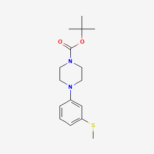 Tert-butyl 4-(3-methylsulfanylphenyl)piperazine-1-carboxylate