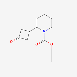 Tert-butyl 2-(3-oxocyclobutyl)piperidine-1-carboxylate