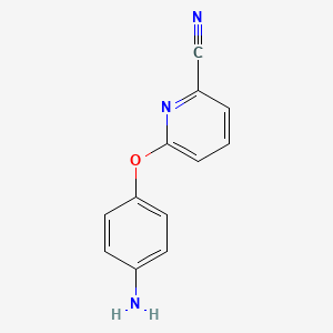 4-(6-Cyano-2-pyridyloxy)aniline