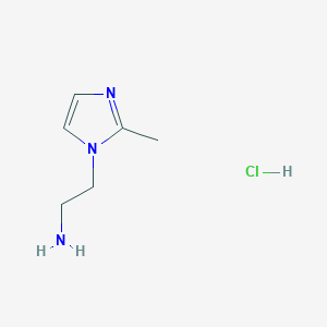 molecular formula C6H12ClN3 B1389015 2-(2-Methyl-imidazol-1-YL)-ethylamine hydrochloride CAS No. 167298-64-8