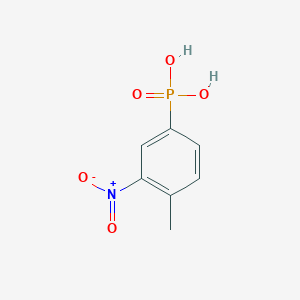 (4-Methyl-3-nitrophenyl)phosphonic acid