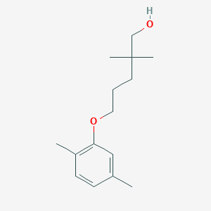 5-(2,5-Dimethylphenoxy)-2,2-dimethylpentan-1-ol