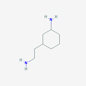 3-(2-Aminoethyl)cyclohexan-1-amine