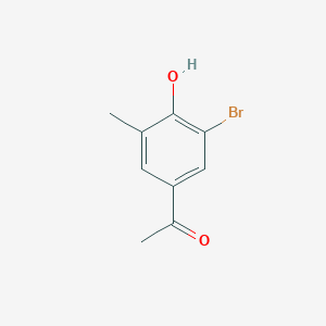 1-(3-Bromo-4-hydroxy-5-methylphenyl)ethanone